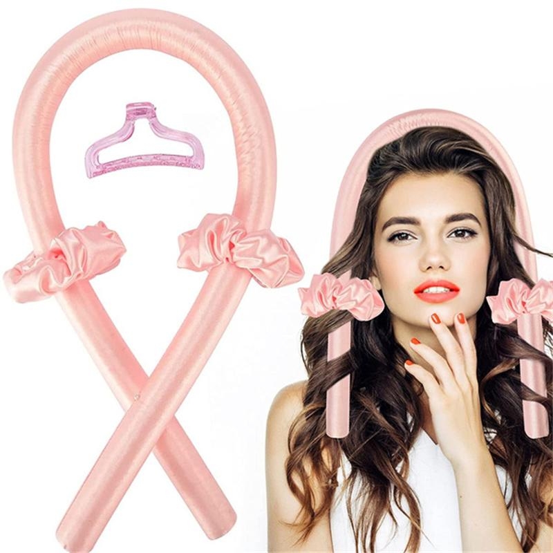 Set 2 x dispozitiv ondulat parul, bucle naturale fara caldura