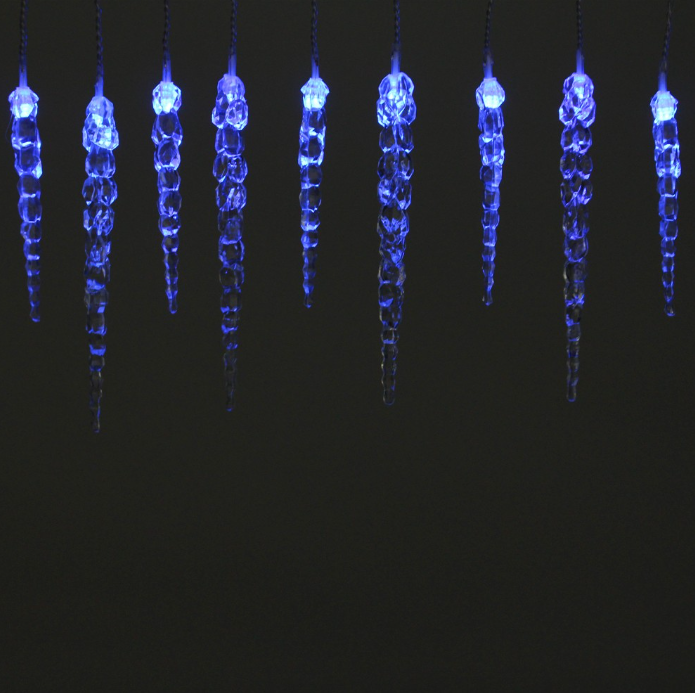 Instalatie Turturi Craciun, 20 LED-uri Albastre, Exterior