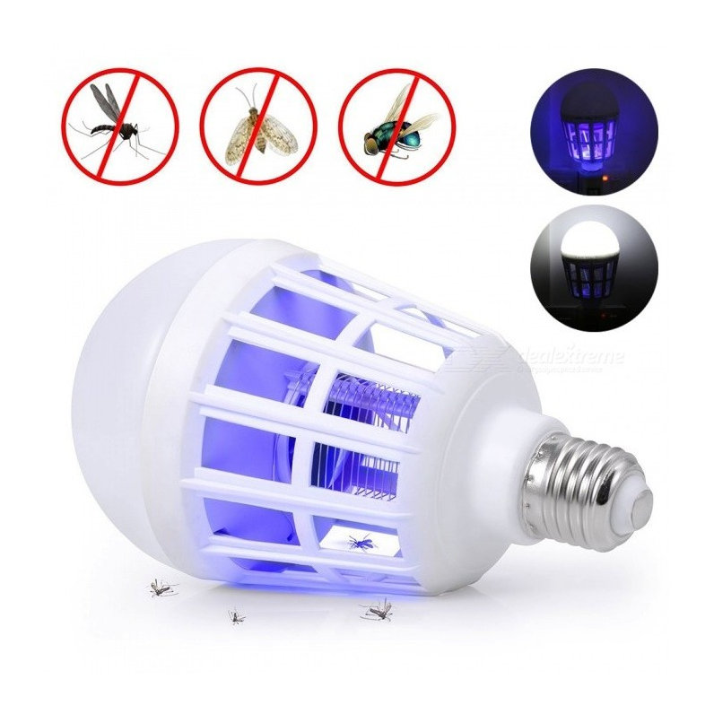 Bec 2in1 Cu Lampa Uv Impotriva Insectelor, E27