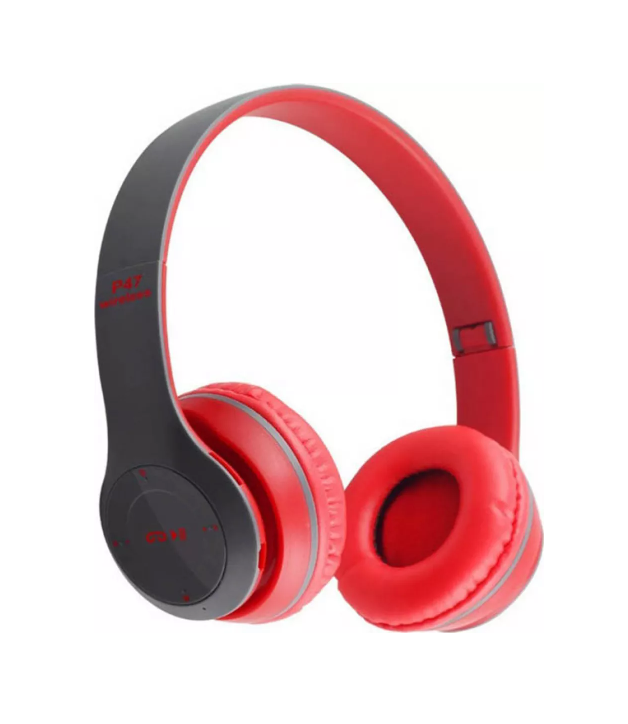 Casti wireless P47 cu Bluetooth, Card, Radio