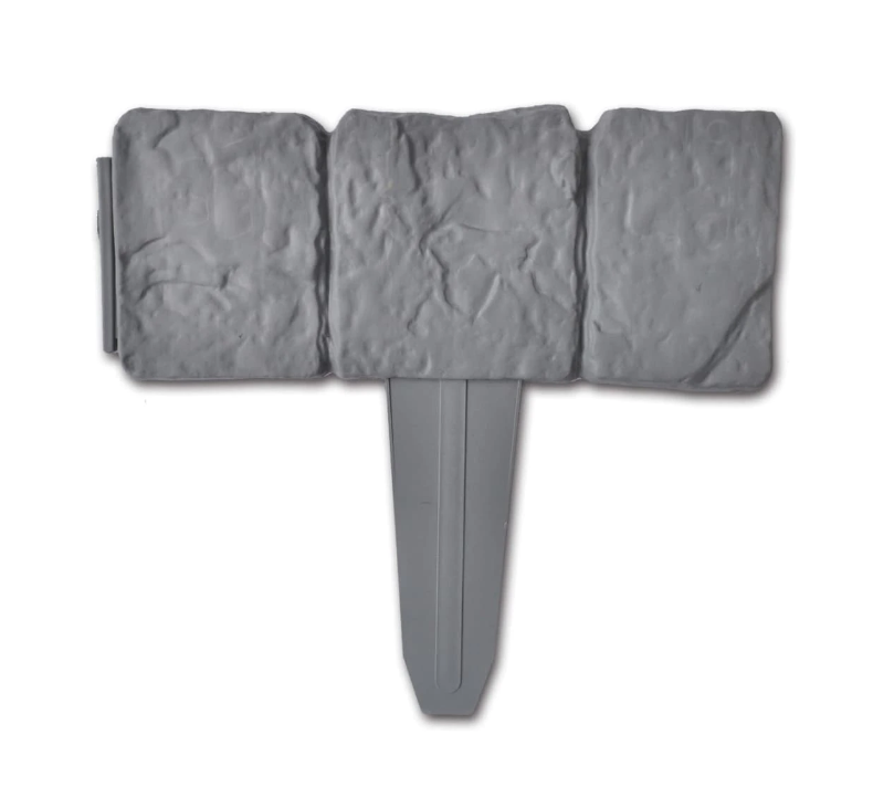 Set 10 bucati bordura gardulet decorativ plastic pentru gazon sau flori.