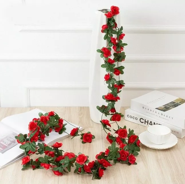 Tkasniy Fiori Artificiali ad Arco per Matrimonio, Set di 3, Ghirlanda di Fiori da Matrimonio 2