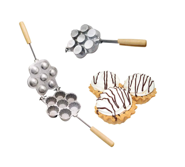 Forma pentru prajituri, mini-tarte, cu 7 orificii