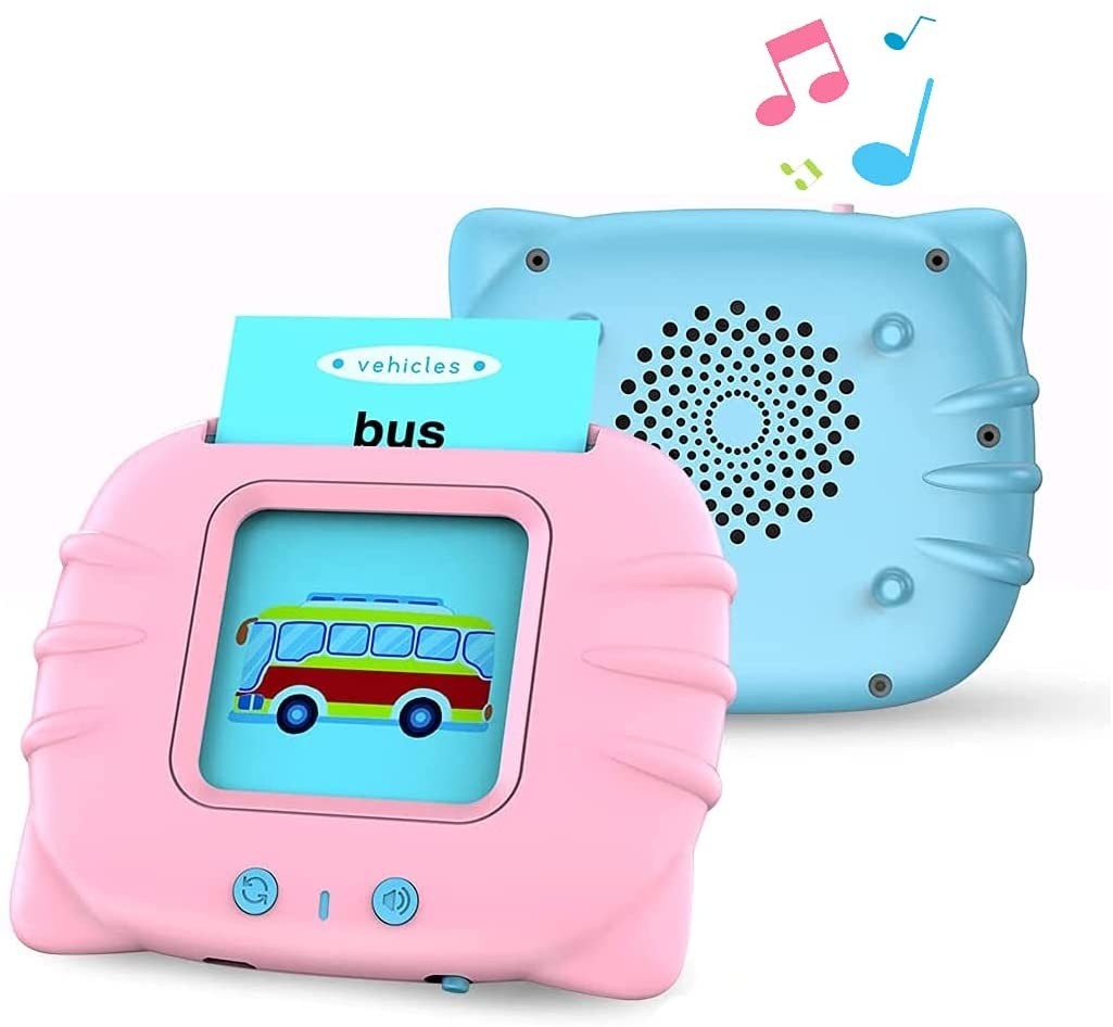 Joc educativ, Cititor de carduri pentru copii, carduri in limba engleza incluse 