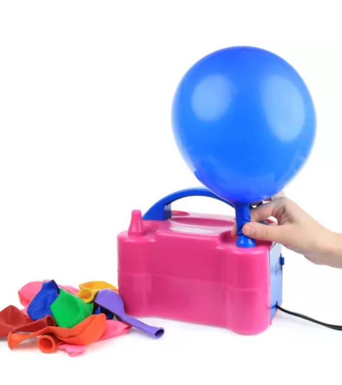 Pompa electrica de umflare a balonului portabila cu doua duze de 600 W 110V