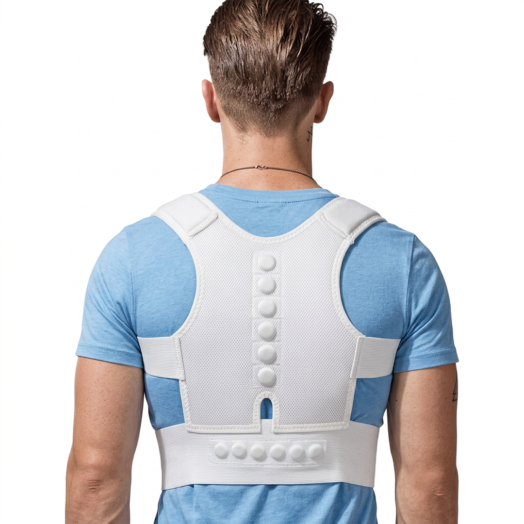 Corset Corector Pentru Spate | Reglabil | Unisex | Suport Postura | Magneti Terapie