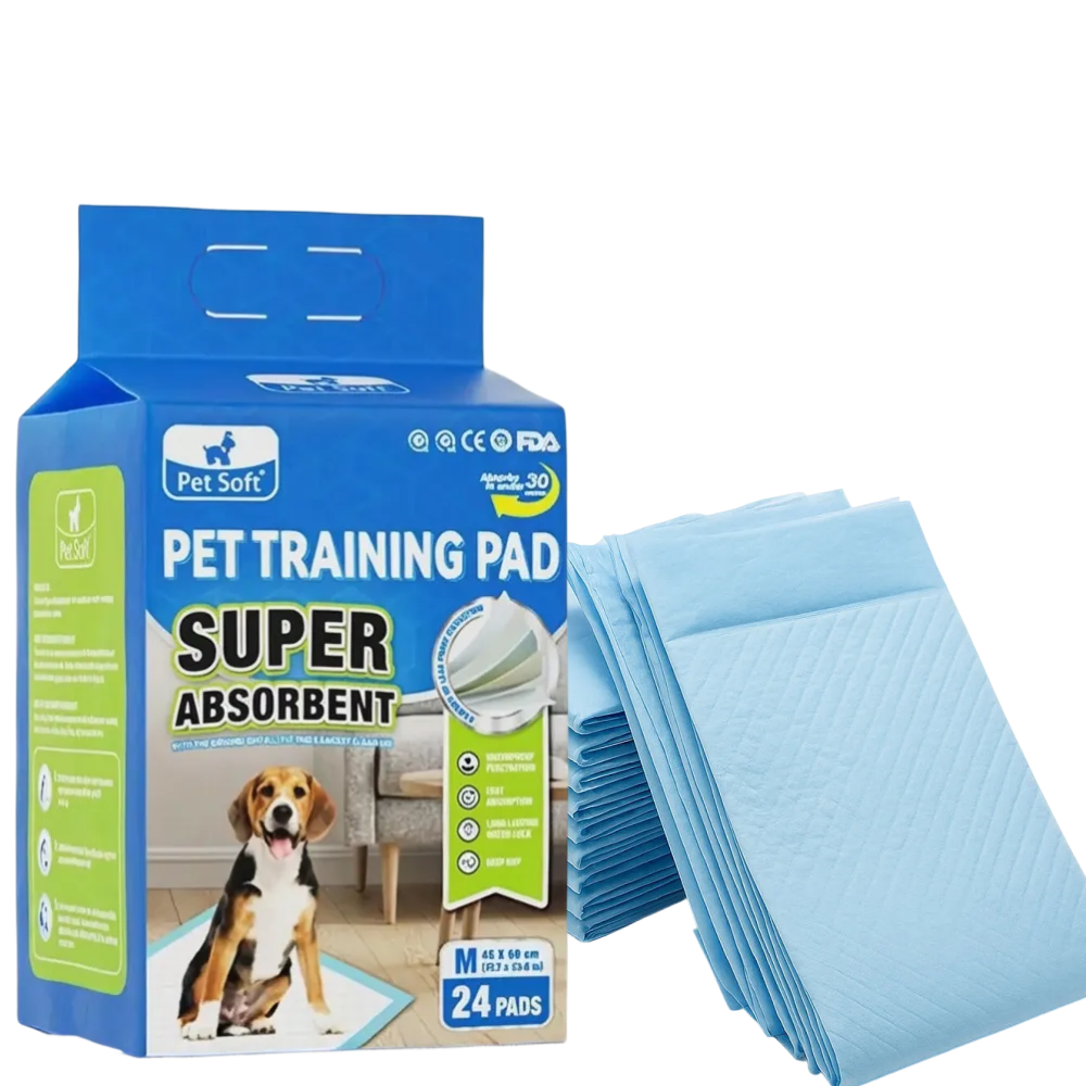 Covorase Absorbante Pentru Caini | Super Absorbante | Protectie Igienica | Set 14 Bucati