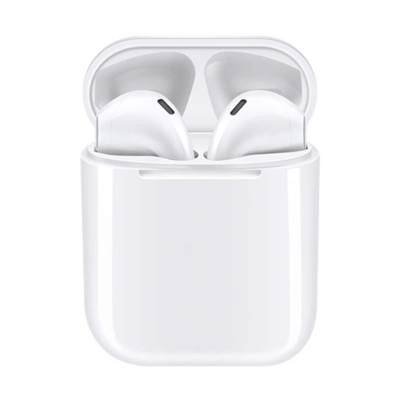 Casti wireless TWS i12, Bluetooth 5.0, Touch, Compatibile Android & iOS ALB teleMAG