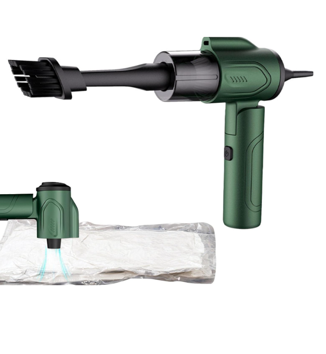 Aspirator portabil, multifunctional, aspirare tastatura, masina, filtru reutilizabil, incarcare USB