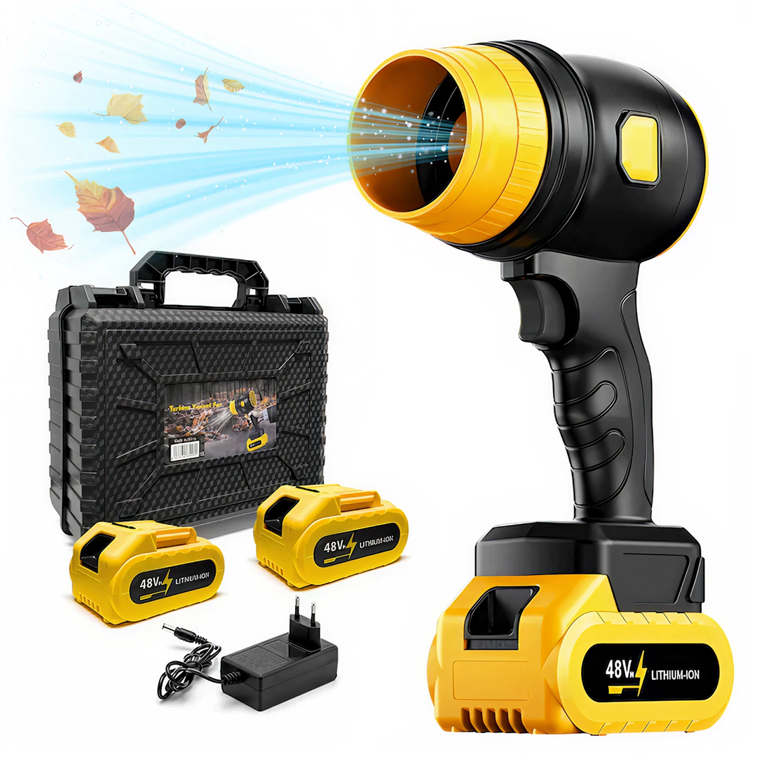 Suflanta Aer Turbo Portabila | 2 Acumulatori 48V | 1050W | 34000 RPM | Compacta