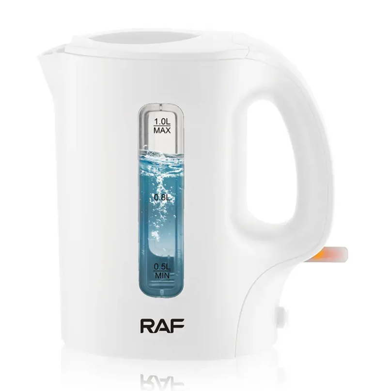Fierbator apa RAF R7901, 1 Litru, 900 W, Alb / Negru