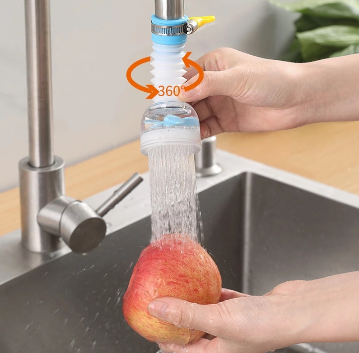 Set 2 capete flexibile pentru robinet antistropire, pentru un consum redus de apa