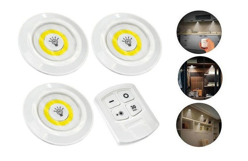 Lampă cu touch LED/3W/AAA control la distanță teleMAG 