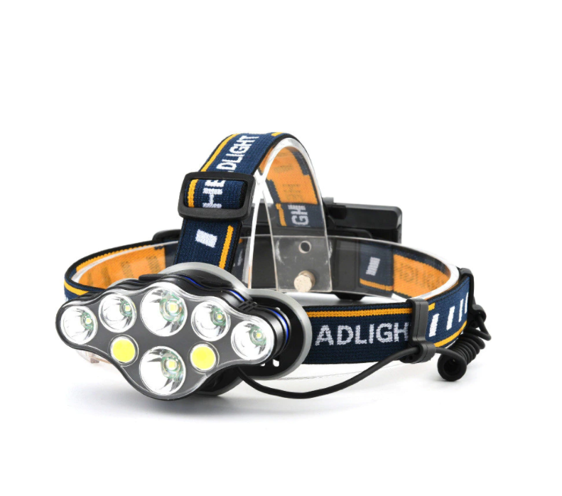Lanterna de cap 8,13000 Lm Lumina Alb/Rosie Ideala Camping Ciclism Pescuit Alergat