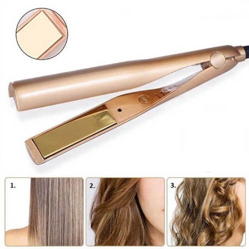 Placă pentru ondularea și îndreptarea părului teleMAG