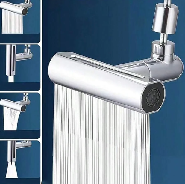 Cap de robinet multifunctional cu 4 moduri de pulverizare