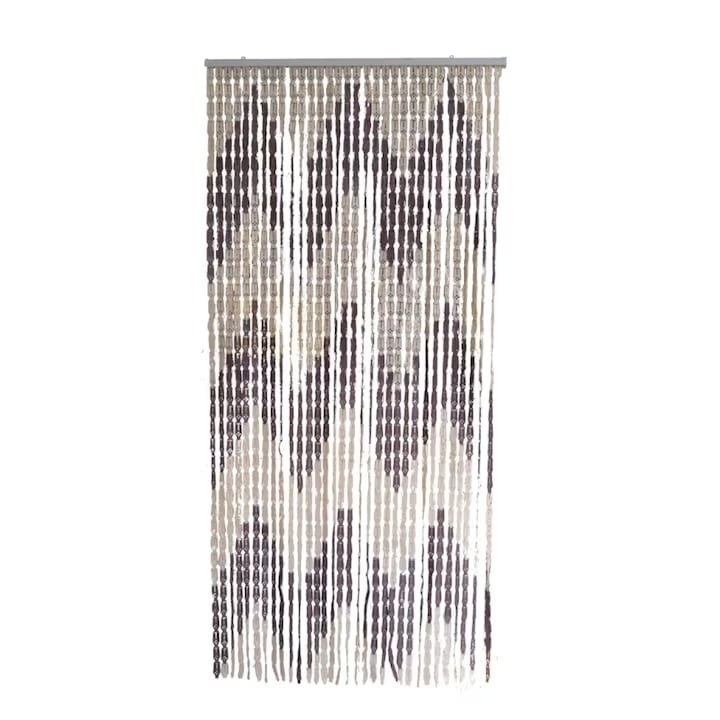 Plasa Muste Usa PVC 90x200 Cm | Protectie Insecte | Rezistenta UV | Montaj Usor | Bej Maro