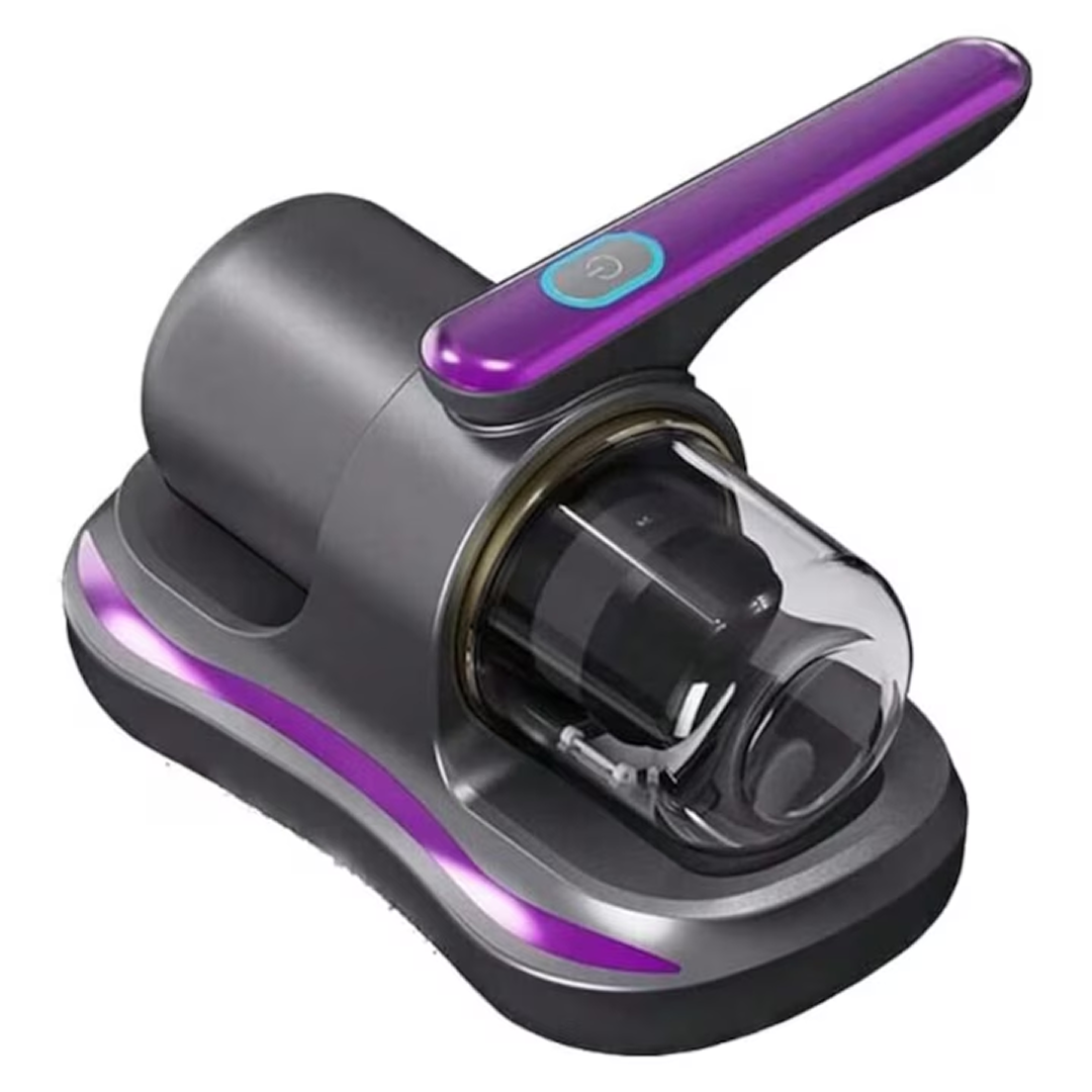 Aspirator Antiacarieni UV Fara Fir 100W | Aspirare Puternica 8000Pa | Filtru HEPA Lavabil | Sterilizare UV-C | Portabil USB-C