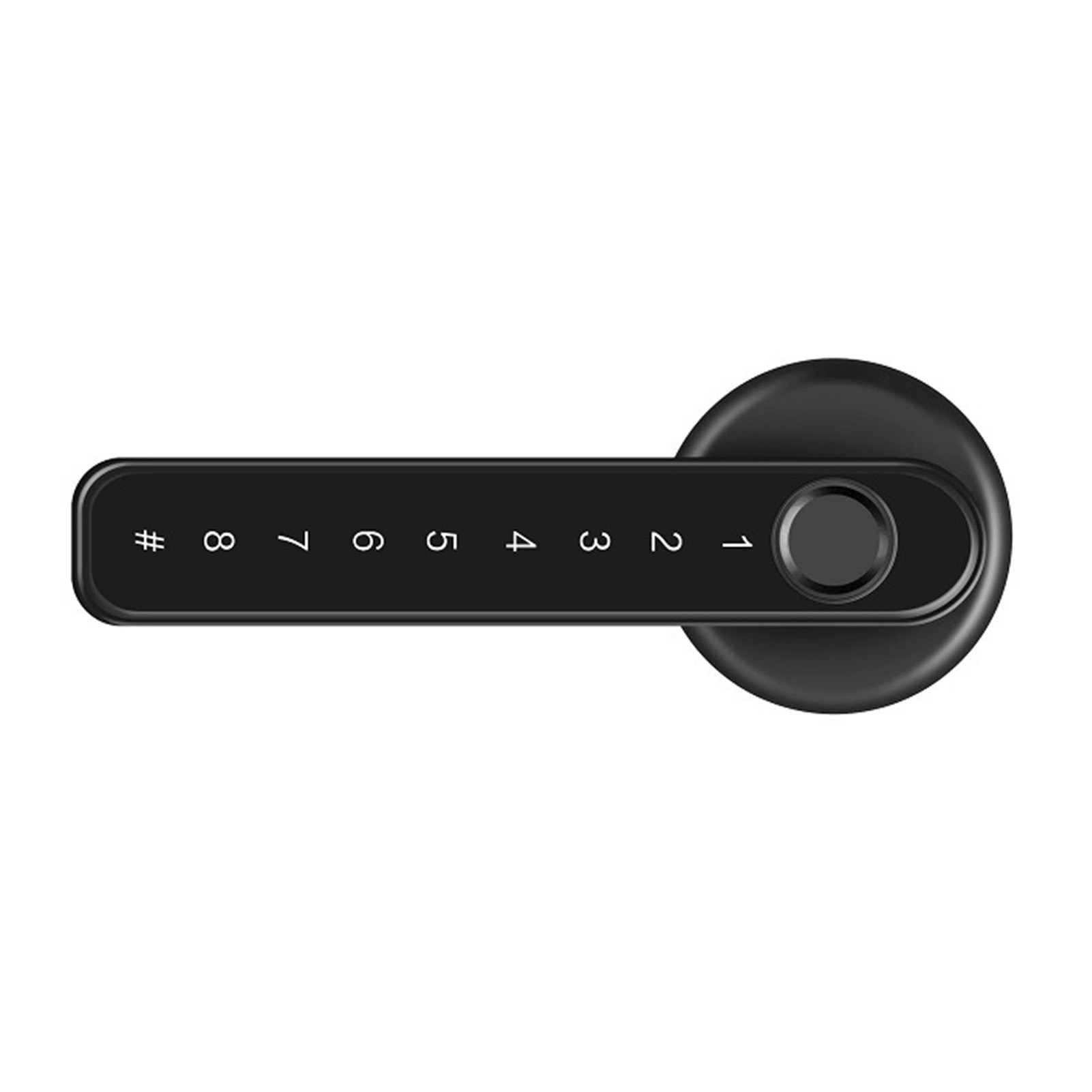 Broasca Electronica Inteligenta pentru Usa, Acces prin Amprenta, Card, Parola sau Cheie