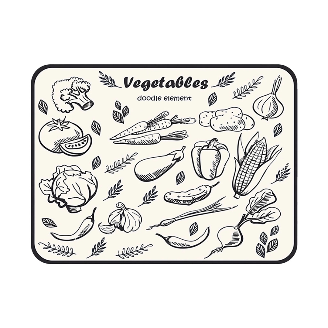 1+1 PROMO Covoras Scurgere Vase 40x30 cm | Absorbant | Antiderapant | Multifunctional | Multicolor