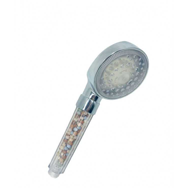 Cap de dus cu granule anti-calcar