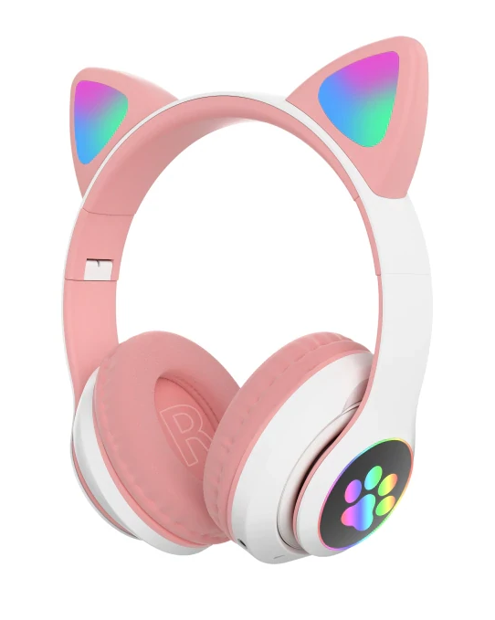 Casti audio Wireless, urechi de pisica, VZV-23M