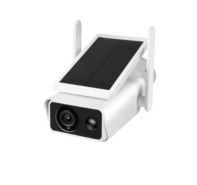 Camera Solara de Supraveghere ES-2R de Exterior, cu WIFI, 1080P HD, 2 MP, IP 66, Slot TF Card, PIR, IR, Carcasa Metalica, 2 Antene, Suport Montare 
