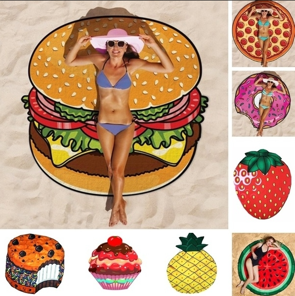 Prosop pentru plaja fabricat din microfibra.