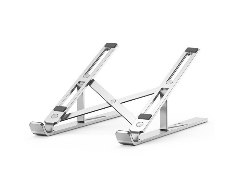 Suport de birou pliabil pentru laptop, tableta sau telefon, portabil, din aluminiu teleMAG
