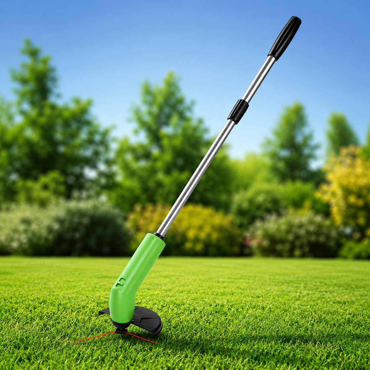 Dispozitiv trimmer pentru scos buruieni – compact, usor, ideal pentru finisaje rapide si margini perfecte