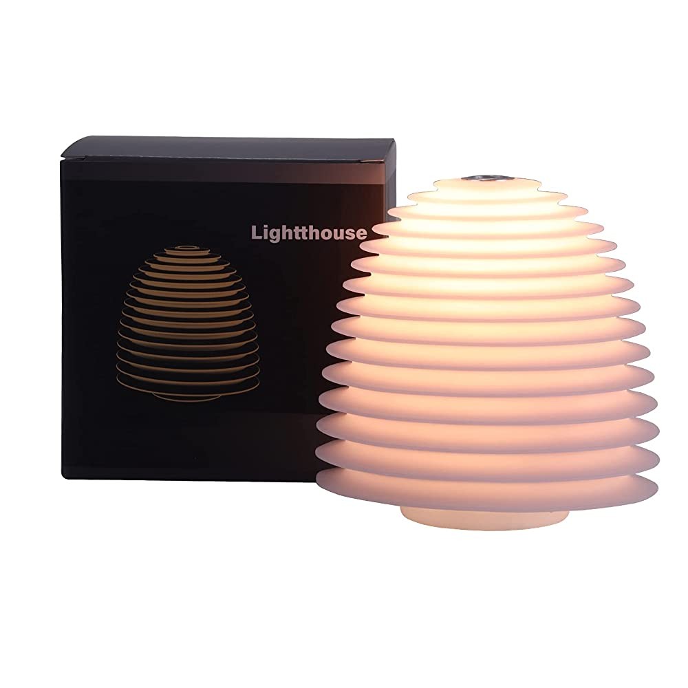 Umidificator dormitor cu lampa si control tactil teleMAG