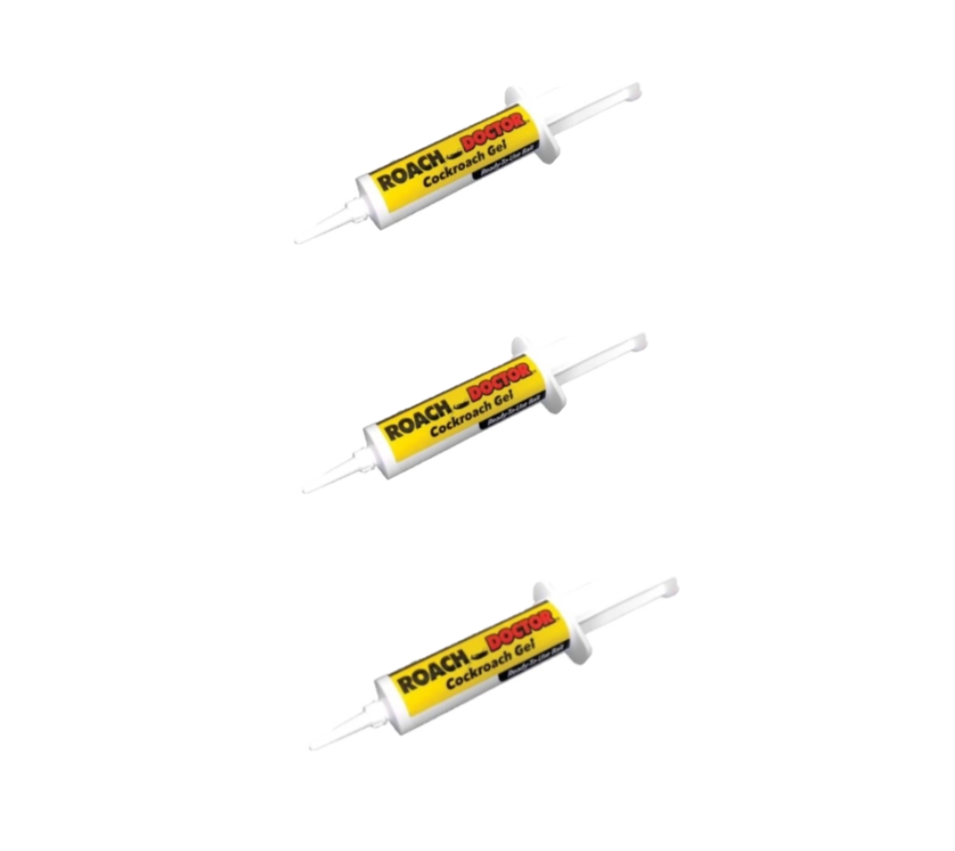 Set 3 X Insecticid impotriva gandacilor de bucatarie, foarte puternic si eficient, cu seringa dozatoare