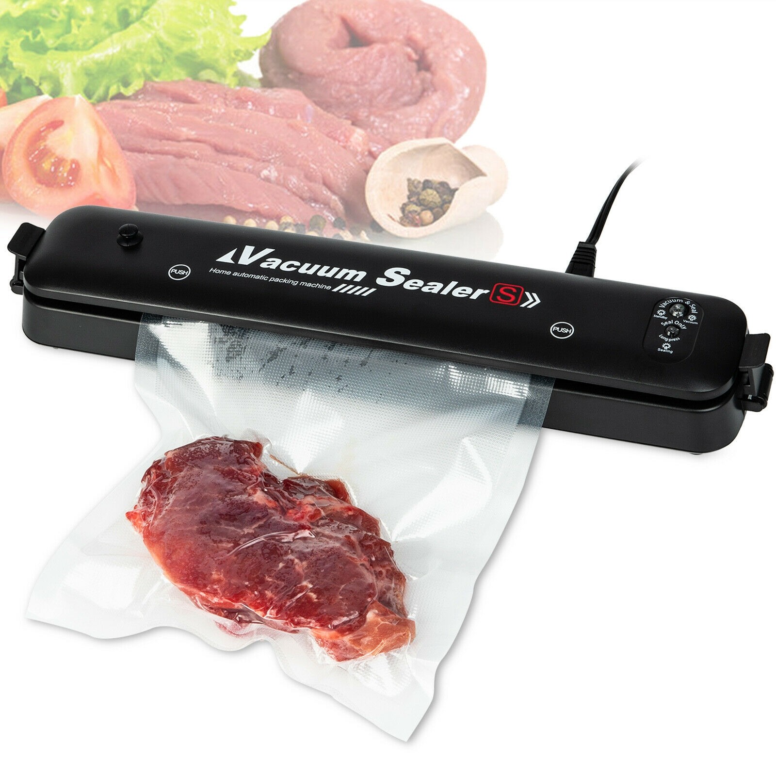 Aparat de sigilat si vidat, 220V, 90W 