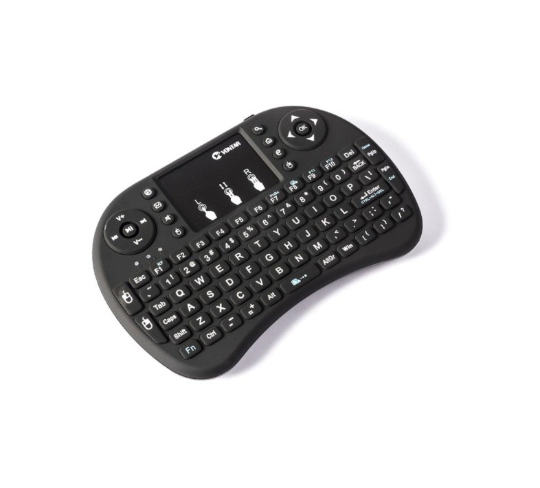 Mini tastatura rii i8+ wireless 2,4 gh cu touchpad teleMAG