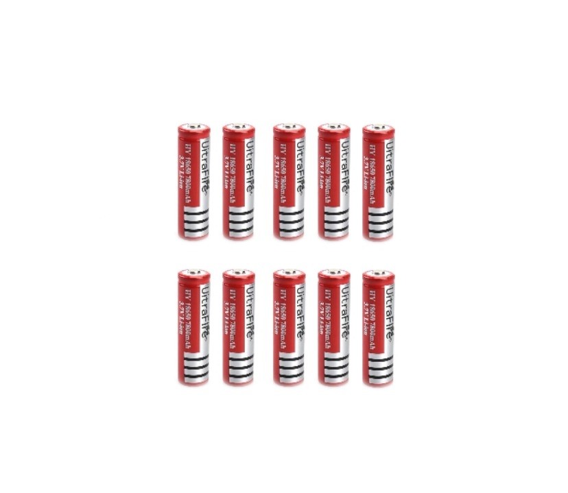 Set 10 acumulatori GH 18650 - 6800 mAh, 3.7 V, Li-ion