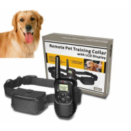 Zgarda profesionala electrica pentru dresaj, pentru orice tip de caine, rezistenta la apa