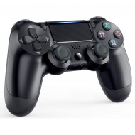 Controller cu fir usb doubleshock 4, pentru consola PS4, cu vibratii, negru