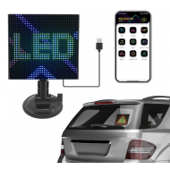 Ecran Smart cu LED, Aplicatie, Bluetooth Android & iOS, Multiple Animatii