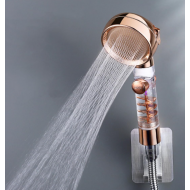 Cap de dus de inalta presiune, ABS, Auriu