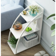 Etajera multifunctionala tip masuta suport, cu 3 Rafturi Pentru Spatii Inguste