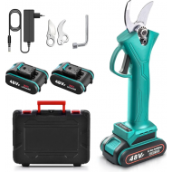 Foarfeca electrica pentru vita de vie si crengi, 2 acumulatori de 48VF 