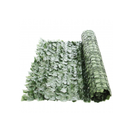 Gard artificial verde cu frunze, 300x100cm, protectie impotriva vantului si a razelor solare