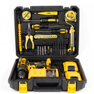 Trusa Bormasina cu 2 Acumulatori 36V 8Ah, Autofiletanta cu 30 de accesorii