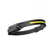 Lanterna de cap cu acumulator, profesionala, frontala cu unghi larg de iluminare