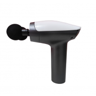 Aparat de masaj Gun, 4 capete interschimbabile, Cap dublu