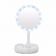Oglinda cu led 2in1, oglinda normala si oglinda cu efect de lupa