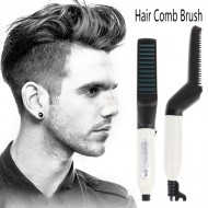 Perie Placa electrică multifuncțională de îndreptat părul și barba