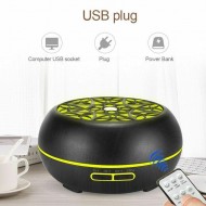 Umidificator cu ultrasunete, capacitate 300ml, LED 7 culori, teleMAG