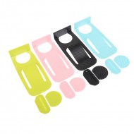 Set 4 opritoare pentru usa, autoadezive, diferite culori