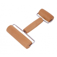 Sucitor pentru intins aluat,tip rola,2 capete din lemn